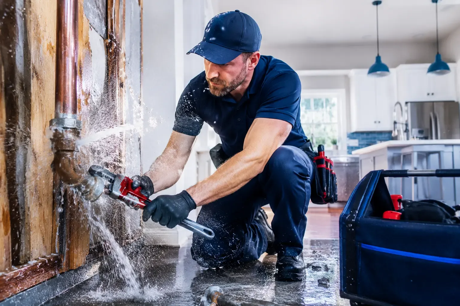 Local emergency pipe repair professionals in Larsen, WI